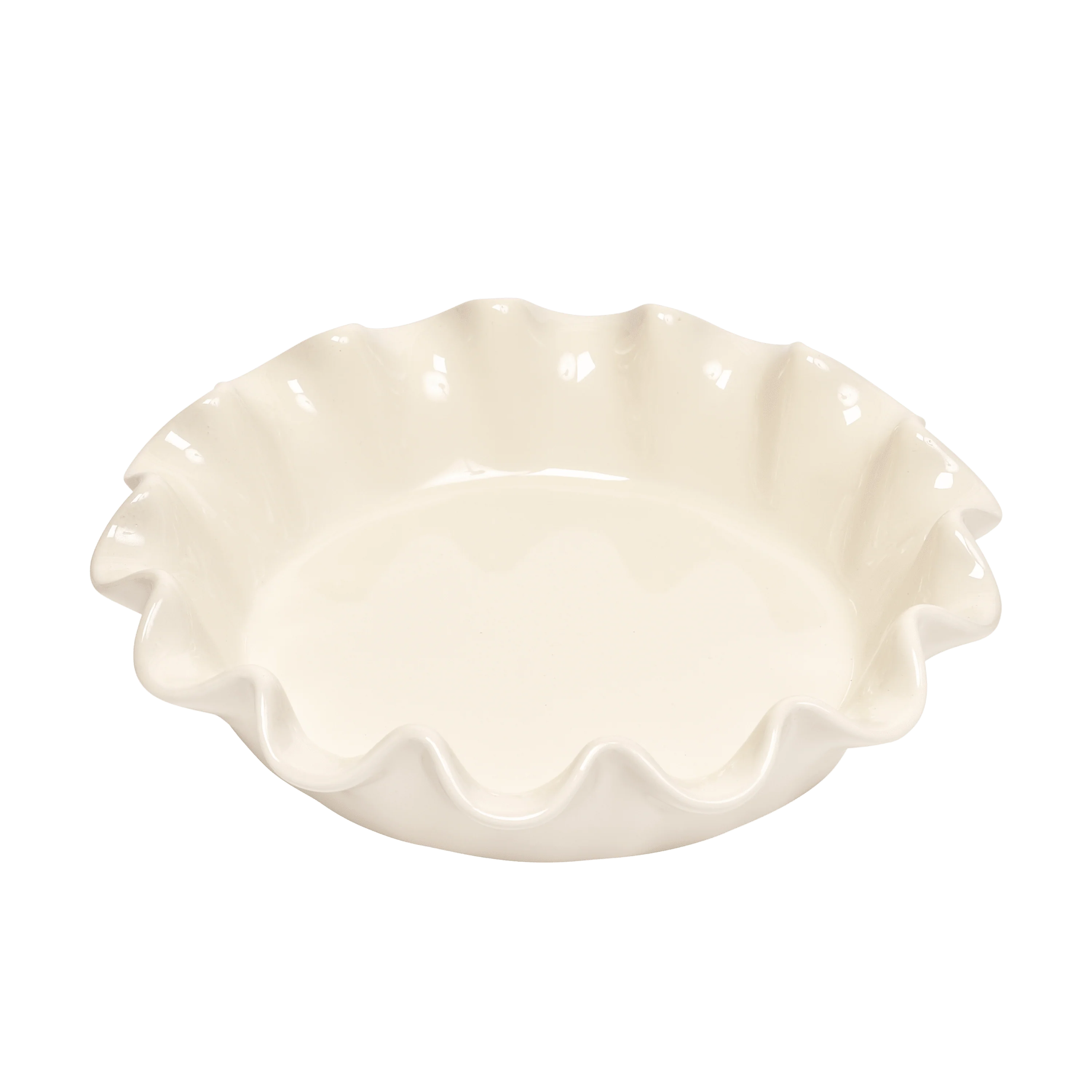 Deep Ruffled Pie Dish - Image 6