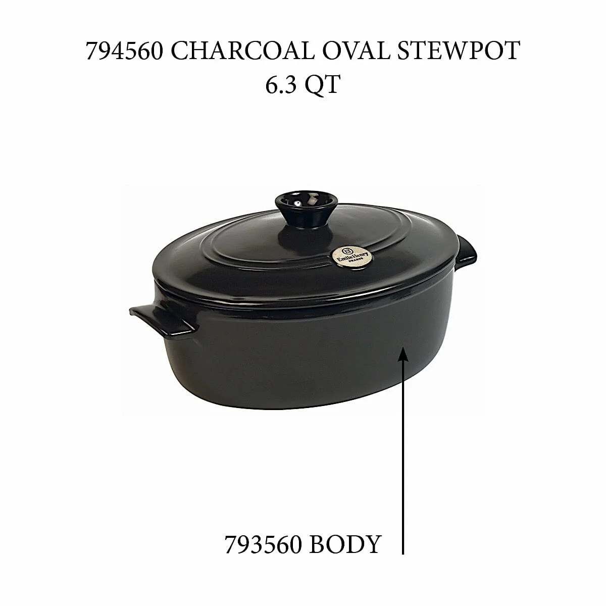 Oval Stewpot - Replacement Body - Image 2