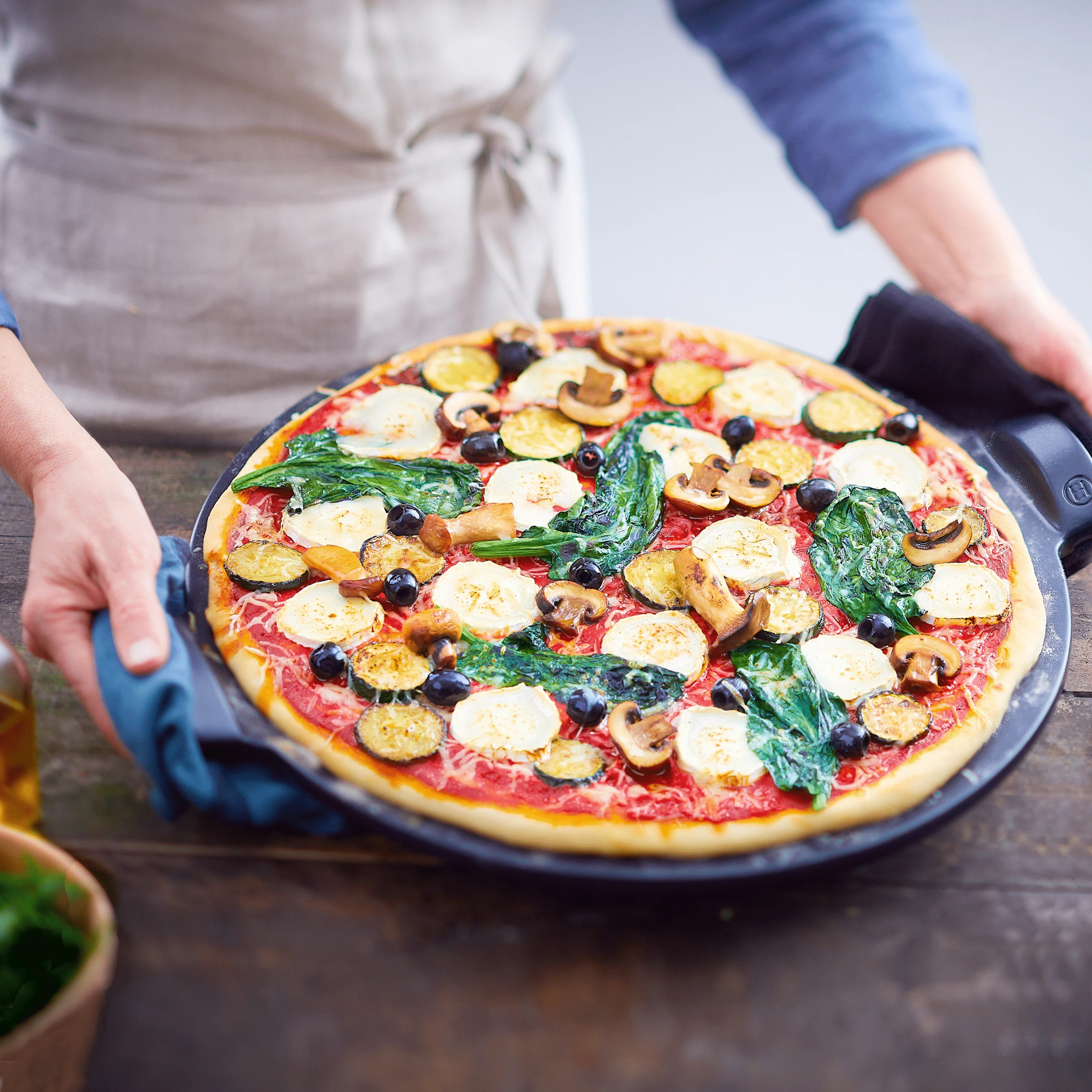Smooth Pizza Stone, Second - Image 6